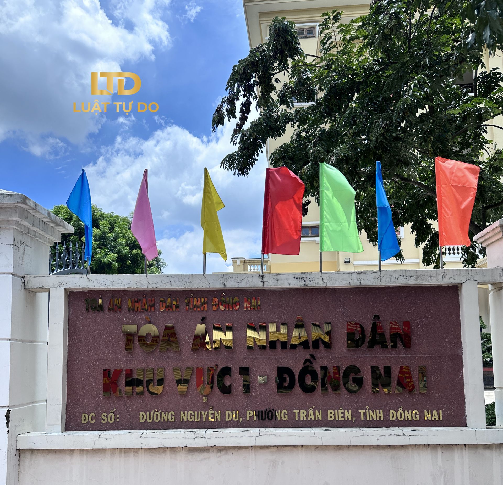 Địa chỉ toà án nhân dân khu vực 1 - đồng nai