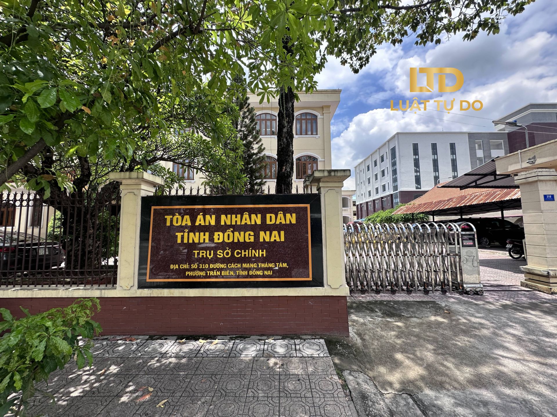 toà án nhân dân khu vực tỉnh đồng nai